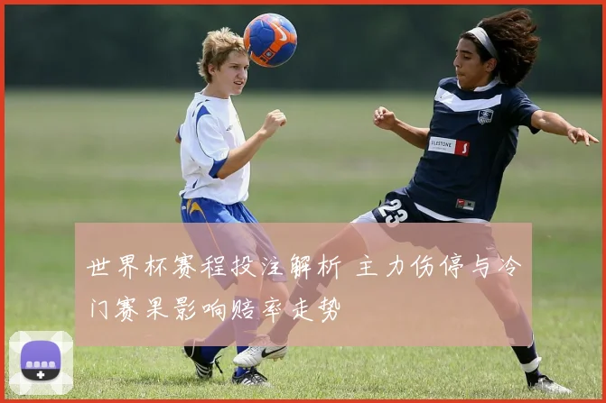 世界杯赛程投注解析 主力伤停与冷门赛果影响赔率走势