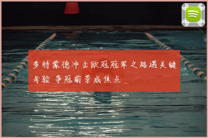 多特蒙德冲击欧冠冠军之路遇关键考验 争冠前景成焦点